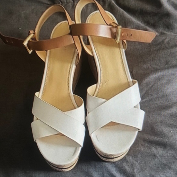 Michael kors chandler leather wedge platform - Picture 1 of 4